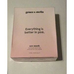 Brand New in Box Sealed~Grace & Stella Eye Mask/Collagen Boosting